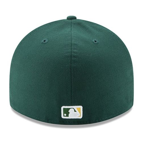 Men's Oakland Athletics New Era Green Road Authentic Collection On-Field Low Profile 59FIFTY Fitted Hat