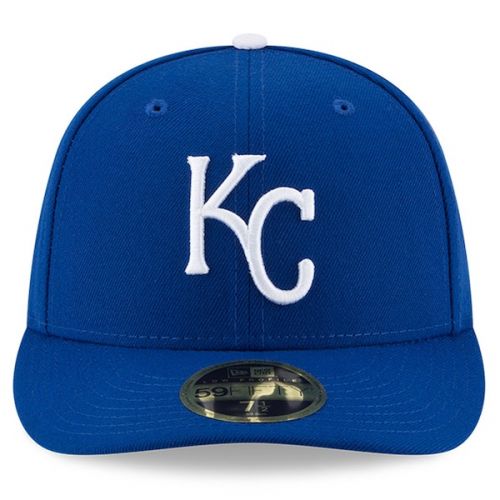  Men's Kansas City Royals New Era Royal Game Authentic Collection On-Field Low Profile 59FIFTY Fitted Hat