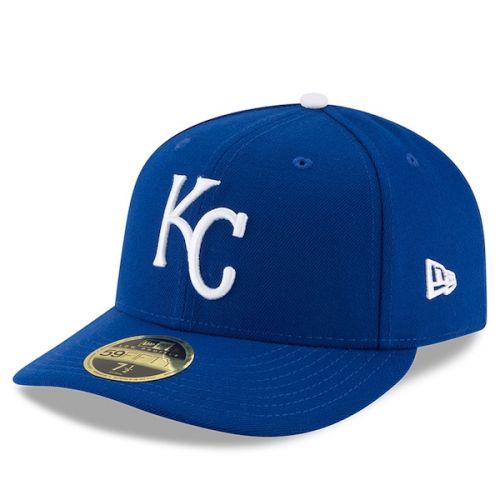  Men's Kansas City Royals New Era Royal Game Authentic Collection On-Field Low Profile 59FIFTY Fitted Hat