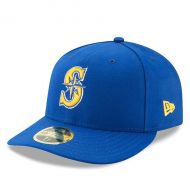 Men's Seattle Mariners New Era Royal Alternate 2 Authentic Collection On-Field Low Profile 59FIFTY Fitted Hat