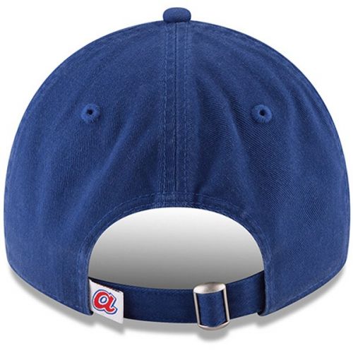  Men's Atlanta Braves New Era Royal Cooperstown Collection Core Classic Replica 9TWENTY Adjustable Hat