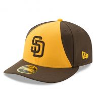 Men's San Diego Padres New Era Brown 2017 Authentic Collection On-Field Low Profile 59FIFTY Fitted Hat