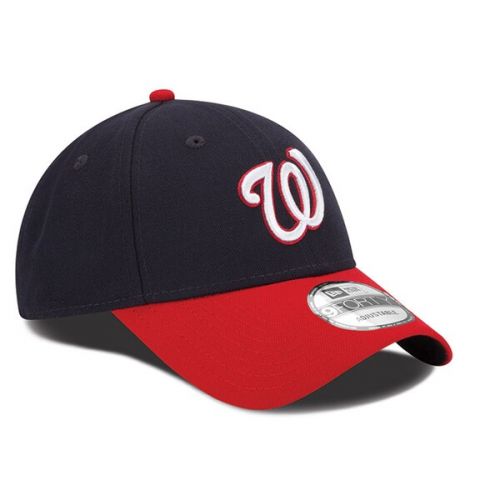  Men's Washington Nationals New Era Navy League 9FORTY Adjustable Hat
