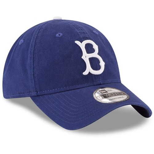  Men's Brooklyn Dodgers New Era Royal Cooperstown Collection Core Classic Replica 9TWENTY Adjustable Hat