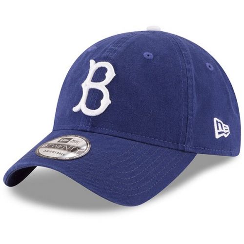  Men's Brooklyn Dodgers New Era Royal Cooperstown Collection Core Classic Replica 9TWENTY Adjustable Hat