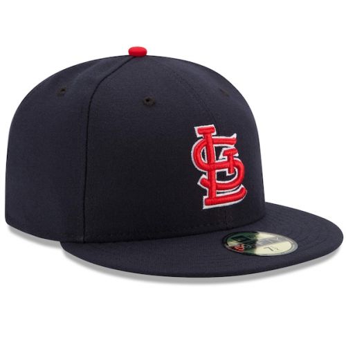  Men's St. Louis Cardinals New Era Navy Alternate Authentic Collection On-Field 59FIFTY Fitted Hat