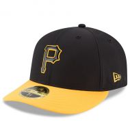 Men's Pittsburgh Pirates New Era Black 2018 On-Field Prolight Batting Practice Low Profile 59FIFTY Fitted Hat