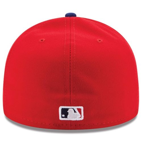  Men's Philadelphia Phillies New Era Red Game Authentic Collection On-Field 59FIFTY Fitted Hat