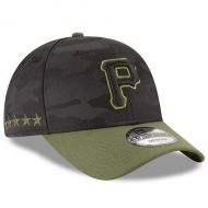 Men's Pittsburgh Pirates New Era Black 2018 Memorial Day 49FORTY Fitted Hat