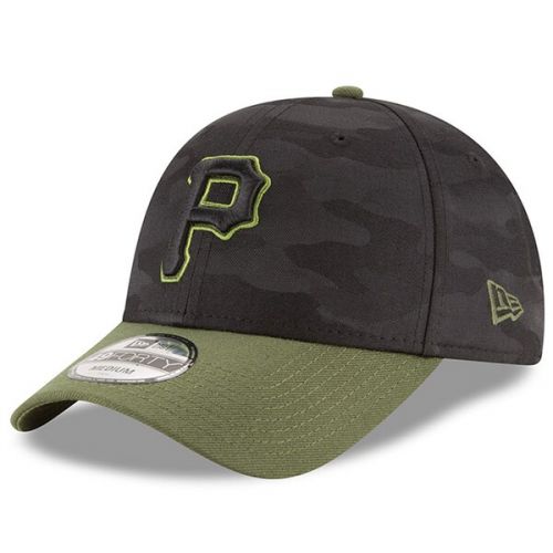  Men's Pittsburgh Pirates New Era Black 2018 Memorial Day 49FORTY Fitted Hat