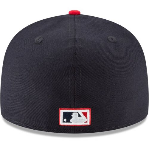  Men's St. Louis Cardinals New Era Navy Cooperstown Collection Wool 59FIFTY Fitted Hat