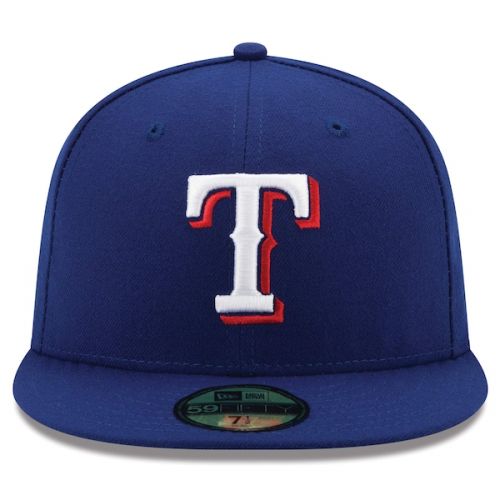  Men's Texas Rangers New Era Royal Game Authentic Collection On-Field 59FIFTY Fitted Hat
