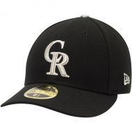 Men's Colorado Rockies New Era Black Alternate 3 Authentic Collection On-Field Low Profile 59FIFTY Fitted Hat