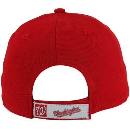  Youth Washington Nationals New Era Red The League 9Forty Adjustable Hat