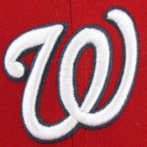  Youth Washington Nationals New Era Red The League 9Forty Adjustable Hat