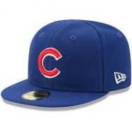 Infant Chicago Cubs New Era Red Authentic Collection On-Field My First 59FIFTY Fitted Hat