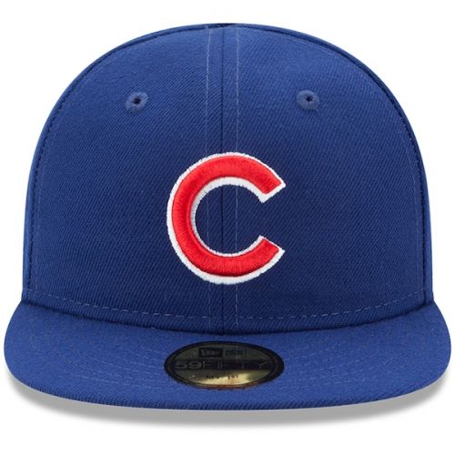  Infant Chicago Cubs New Era Red Authentic Collection On-Field My First 59FIFTY Fitted Hat