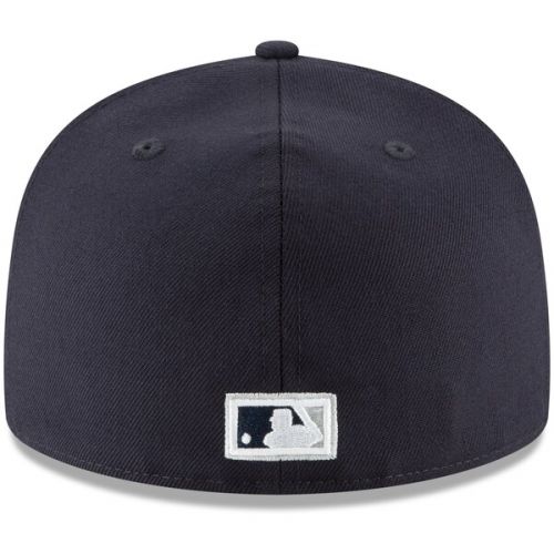  Men's New York Yankees New Era Navy Cooperstown Collection Wool 59FIFTY Fitted Hat