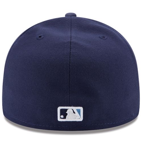  Men's Tampa Bay Rays New Era Navy Game Authentic Collection On-Field 59FIFTY Fitted Hat