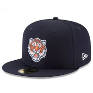 Men's Detroit Tigers New Era Navy 2018 On-Field Prolight Batting Practice 59FIFTY Fitted Hat