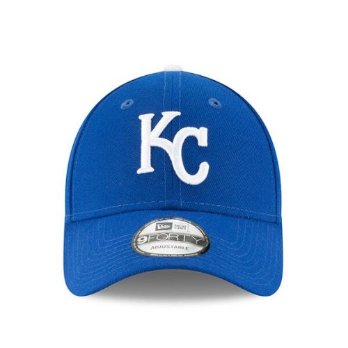  Men's Kansas City Royals New Era Royal League 9FORTY Adjustable Hat