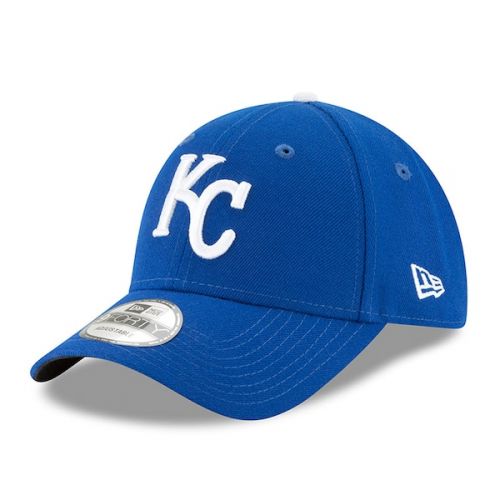  Men's Kansas City Royals New Era Royal League 9FORTY Adjustable Hat