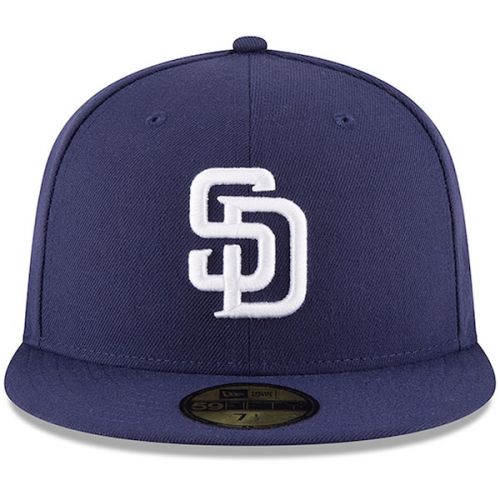  Men's San Diego Padres New Era Navy Authentic Collection On-Field 59FIFTY Fitted Hat