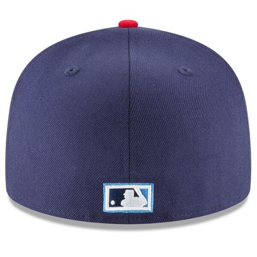  Men's California Angels New Era Navy Cooperstown Collection Wool 59FIFTY Fitted Hat