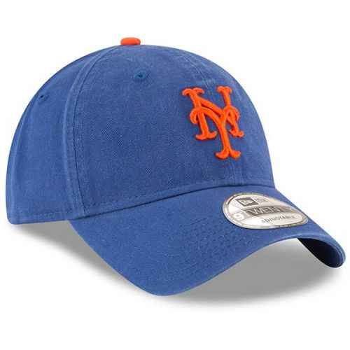  Men's New York Mets New Era Royal Game Replica Core Classic 9TWENTY Adjustable Hat