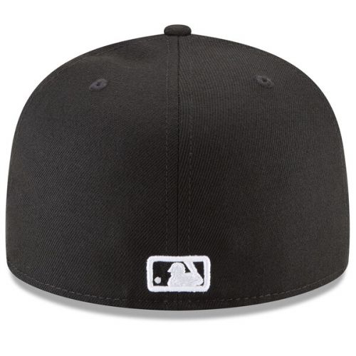  Men's San Francisco Giants New Era Black Basic 59FIFTY Fitted Hat