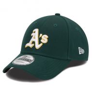 Men's Oakland Athletics New Era Green League 9FORTY Adjustable Hat -