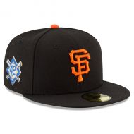Men's San Francisco Giants New Era Black 2018 Jackie Robinson Day 59FIFTY Fitted Hat