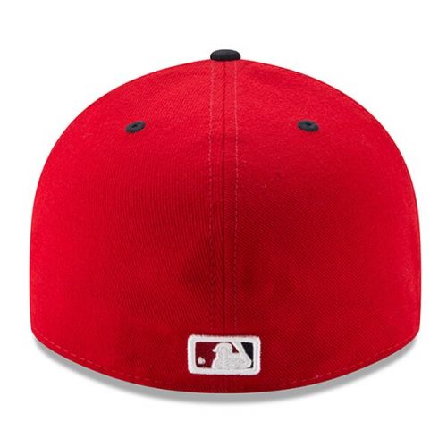  Men's Washington Nationals New Era RedNavy Alternate 2 Authentic Collection On-Field Low Profile 59FIFTY Fitted Hat