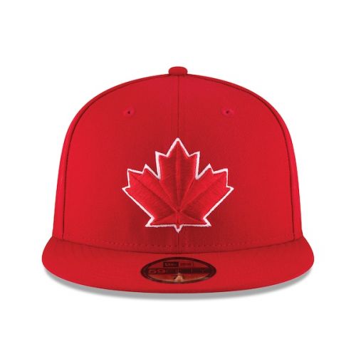  Men's Toronto Blue Jays New Era Scarlet 2017 Authentic Collection On-Field 59FIFTY Fitted Hat