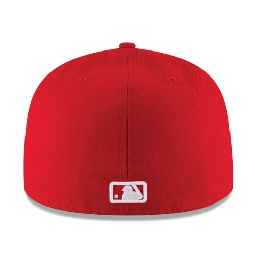  Men's Toronto Blue Jays New Era Scarlet 2017 Authentic Collection On-Field 59FIFTY Fitted Hat
