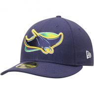 Men's Tampa Bay Rays New Era Navy Alternate Authentic Collection On-Field Low Profile 59FIFTY Fitted Hat