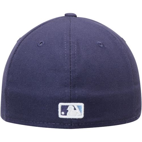  Men's Tampa Bay Rays New Era Navy Alternate Authentic Collection On-Field Low Profile 59FIFTY Fitted Hat