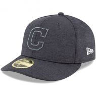Men's Cleveland Indians New Era Navy 2018 Clubhouse Collection Low Profile 59FIFTY Fitted Hat
