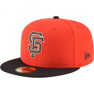 Men's San Francisco Giants New Era Orange On-Field Prolight Batting Practice 59FIFTY Fitted Hat