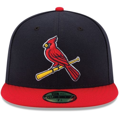  Youth St. Louis Cardinals New Era NavyRed Authentic Collection On-Field Alternate 59FIFTY Fitted Hat