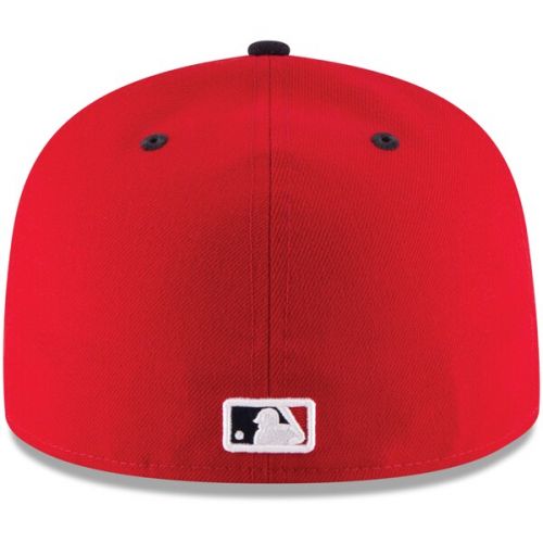  Men's Washington Nationals New Era RedNavy Alternate Authentic Collection On-Field 59FIFTY Fitted Hat