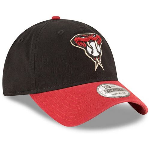  Men's Arizona Diamondbacks New Era BlackRed Alternate 2 Replica Core Classic 9TWENTY Adjustable Hat