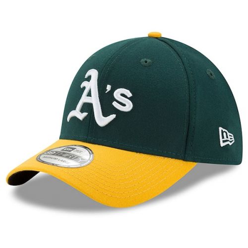  Men's Oakland Athletics New Era GreenYellow MLB Team Classic 39THIRTY Flex Hat