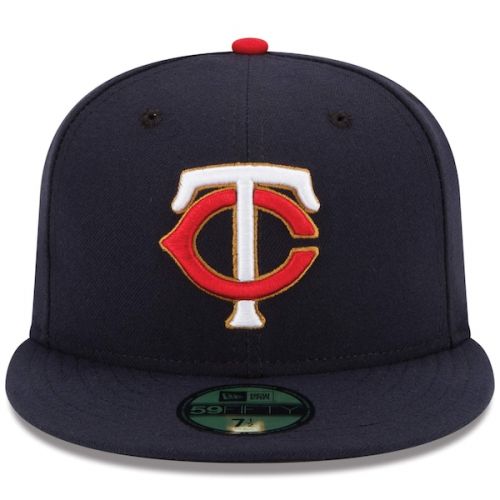  Men's Minnesota Twins New Era Navy Alternate Authentic Collection On-Field 59FIFTY Fitted Hat