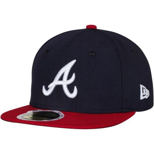  Youth Atlanta Braves New Era NavyRed Authentic Collection On-Field Home 59FIFTY Fitted Hat