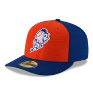 Men's New York Mets New Era RoyalOrange Diamond Era Low Profile 59FIFTY Fitted Hat