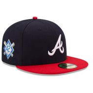 Men's Atlanta Braves New Era Navy 2018 Jackie Robinson Day 59FIFTY Fitted Hat