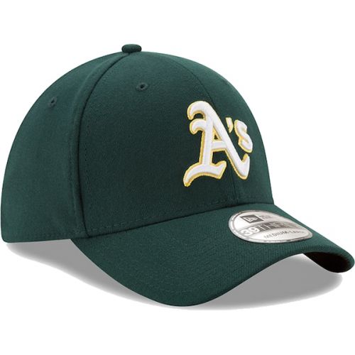  Men's Oakland Athletics New Era Green Team Classic Road 39THIRTY Flex Hat