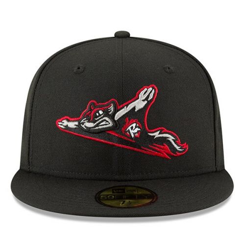  Men's Richmond Flying Squirrels New Era Black Home Authentic Collection On-Field 59FIFTY Fitted Hat