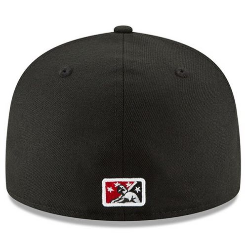  Men's Richmond Flying Squirrels New Era Black Home Authentic Collection On-Field 59FIFTY Fitted Hat